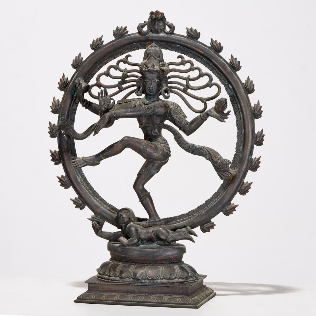 Indian copper alloy figure of Shiva Nataraja (1 of 7)