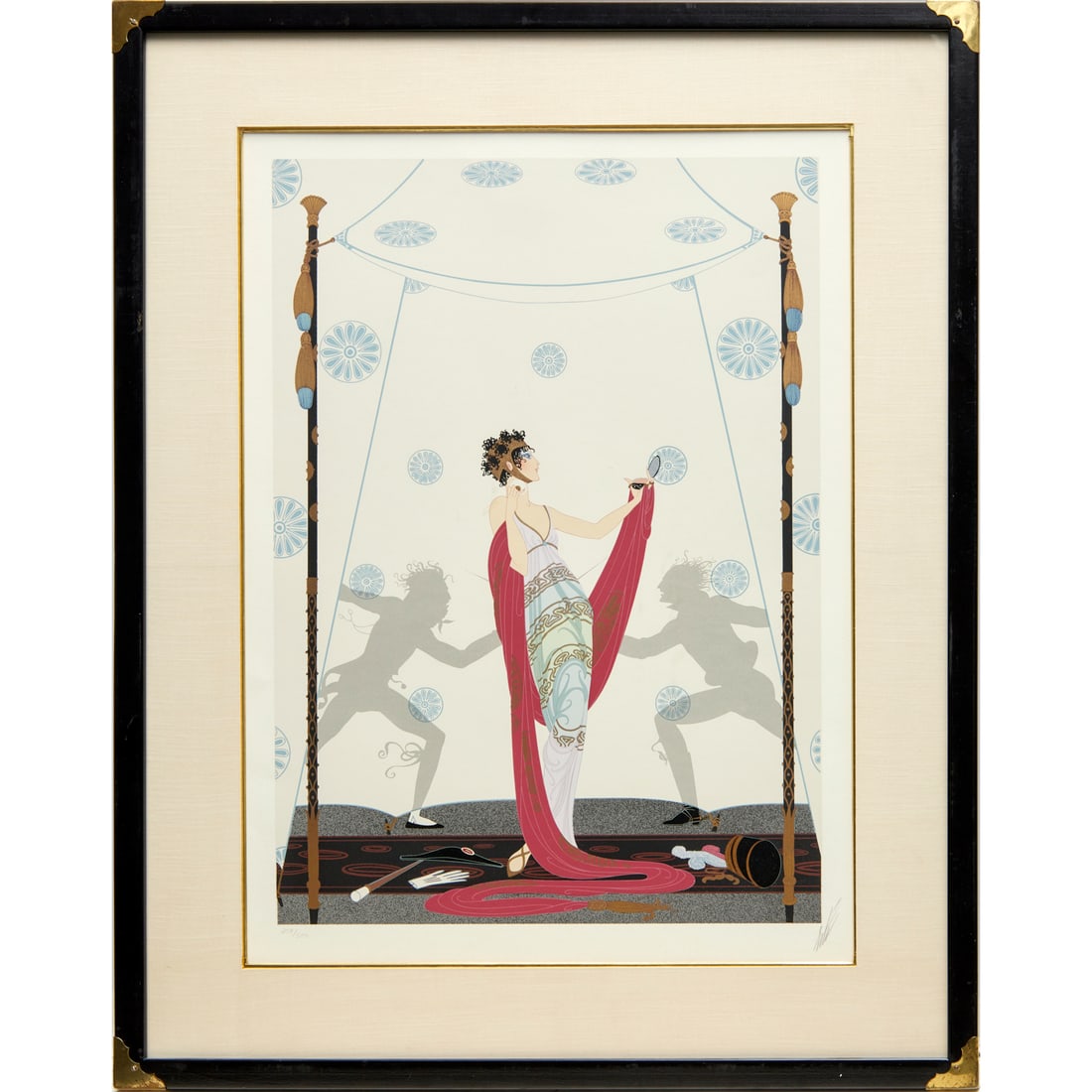 Erte, serigraph on paper (1 of 6)