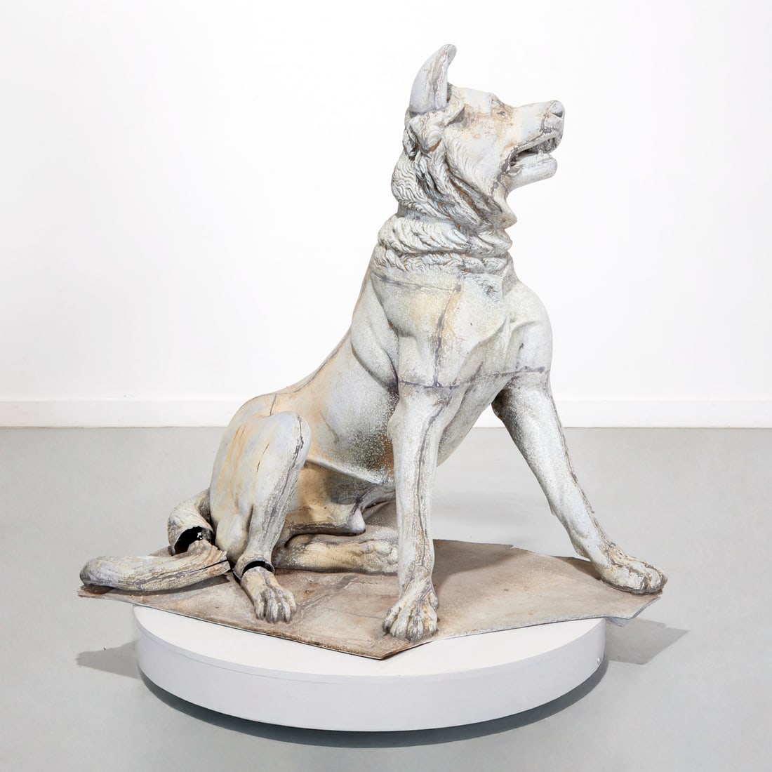 J. L. Mott, zinc Molossian Hound, ex-museum (1 of 7)