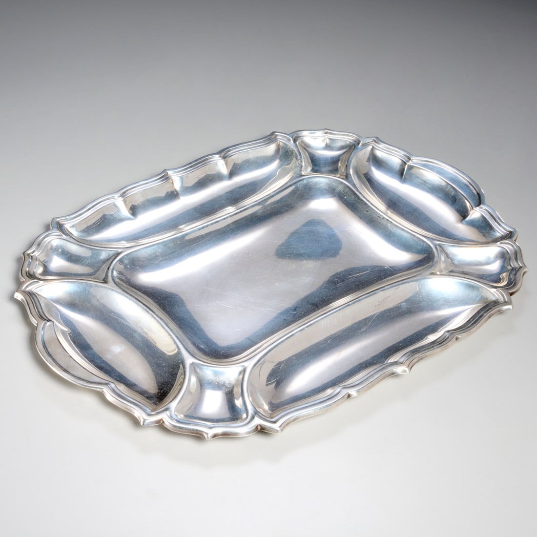 Frank W. Smith, sterling silver tray (1 of 6)