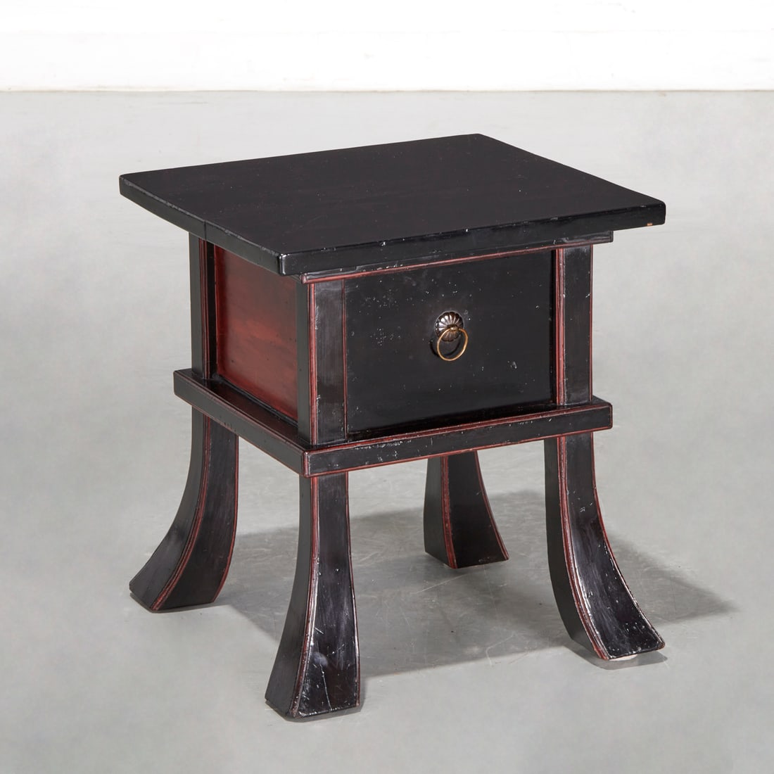 Antique Japanese lacquered low table (1 of 6)