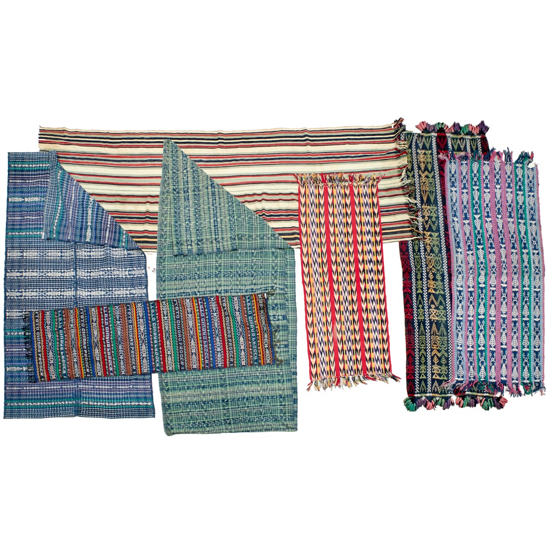 Group vintage Guatemalan textiles, ex museum (1 of 7)