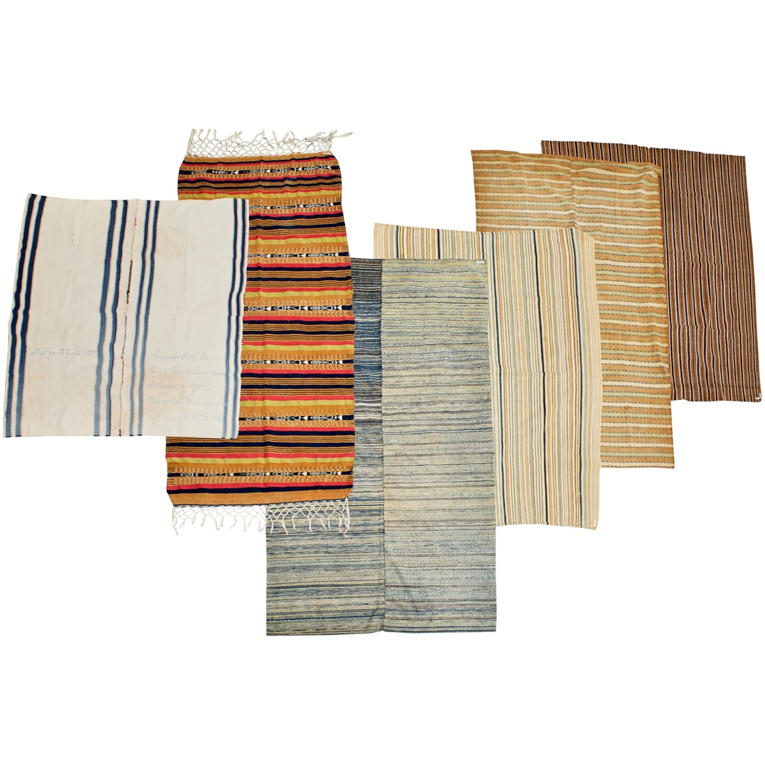 (6) Vintage Guatemalan textiles, ex museum (1 of 8)