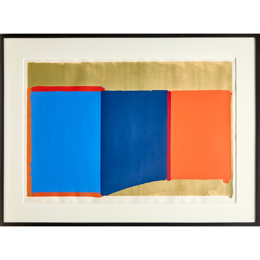 John Hayward, large serigraph, 1969 (1 of 6)