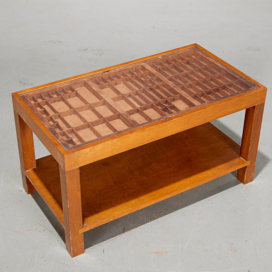 Custom specimen or collectibles display table (1 of 5)