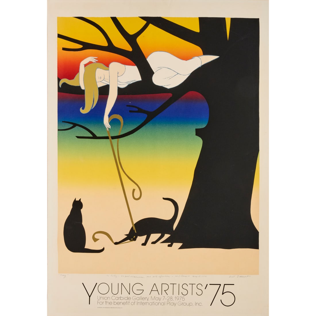 Will Barnett, signed lithographic poster (1 of 8)