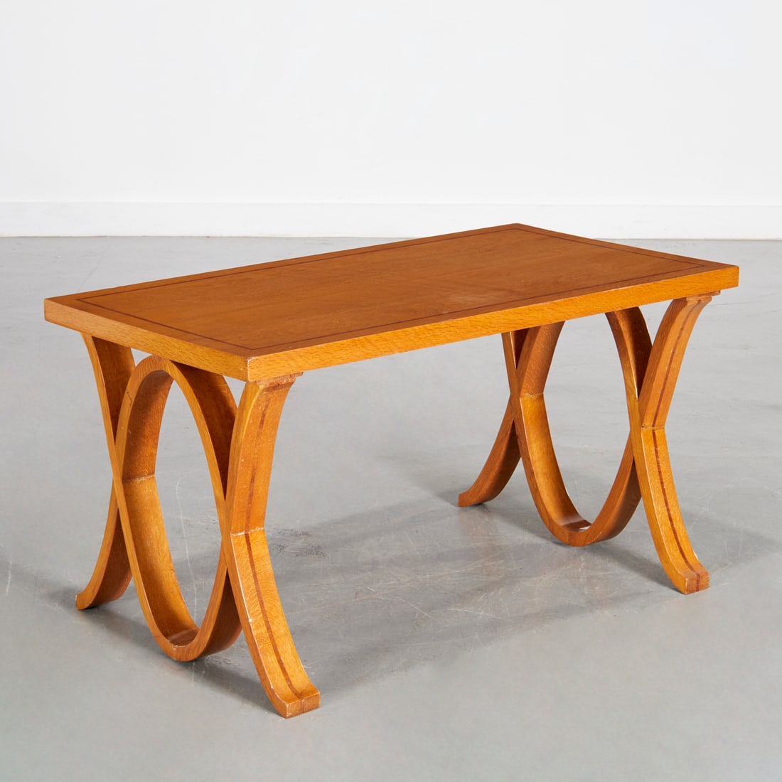 Andre Arbus French Deco style oak coffee table (1 of 4)