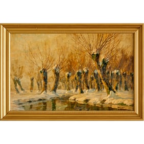 Wilhelm Nagel, oil on board