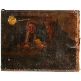 Jonas Julius Klaber, oil on canvas, 1914