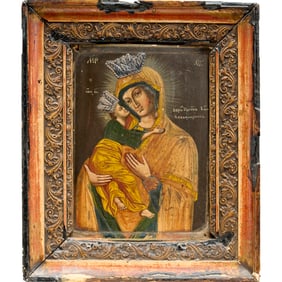 Russian icon, Vladimir Mother of God