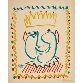 Pablo Picasso (after), lithograph poster, signed