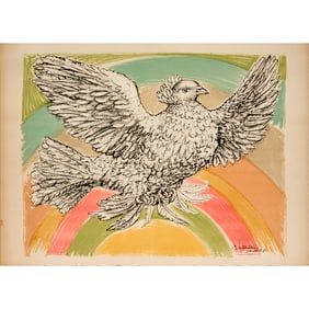 Pablo Picasso (after), large lithograph, 1952