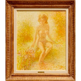 Louis Fabien, oil on canvas, 1974