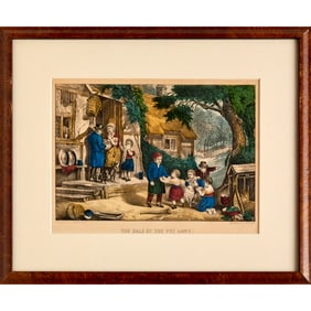 Currier & Ives, hand-colored lithograph, 19th c.