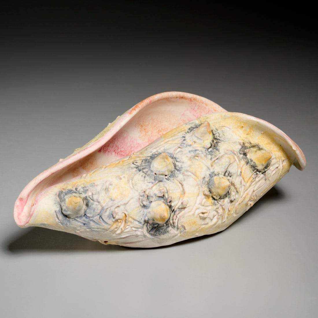 Marcello Fantoni (manner), ceramic shell bowl (1 of 6)