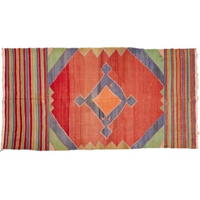 Vintage Sofreh kilim rug