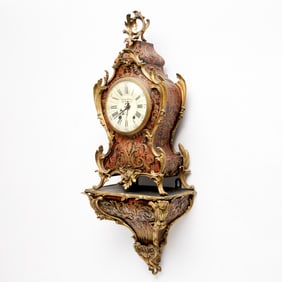 Martin Halbkram, boulle clock and bracket