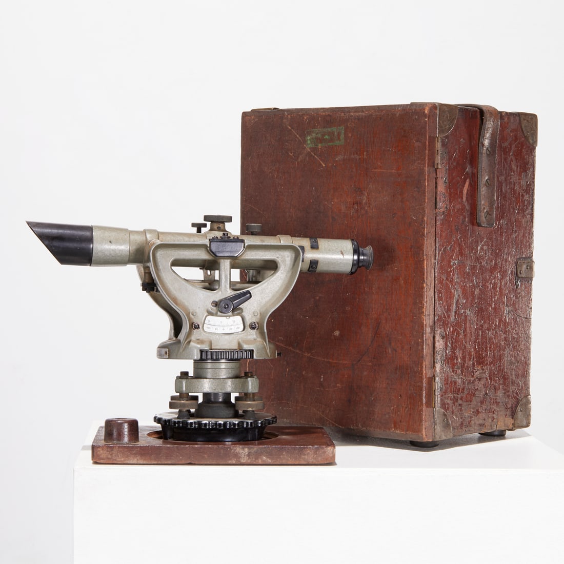 Vintage Keuffel & Esser Co. surveyor's transit (1 of 8)