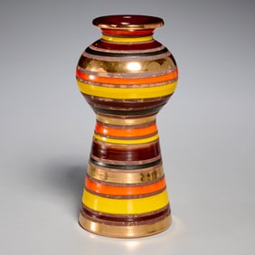 Aldo Londi for Bitossi, ceramic vase, c. 1968