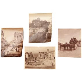 Wilhelm Von Gloeden, (4) photographs, c. 1900