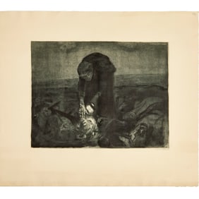 Kathe Kollwitz, etching, 1921