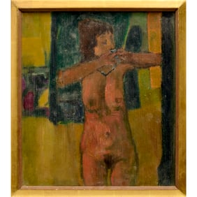 Alexander Dobkin, oil on canvas