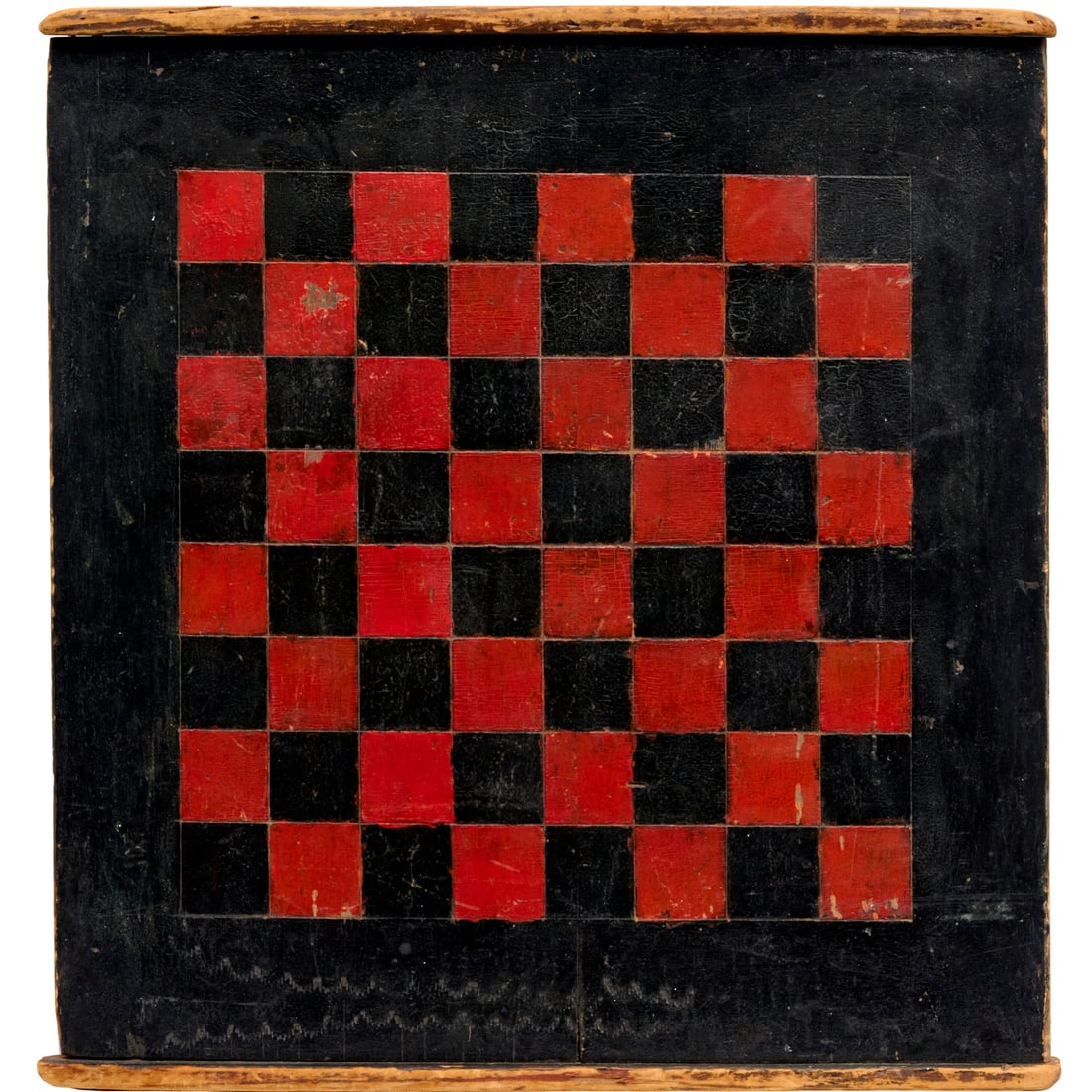 Antique American Folk Art checkerboard (1 of 5)