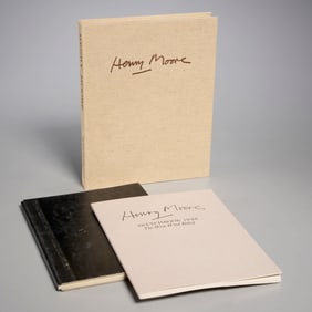 Henry Moore Sketchbook 1928, signed limited ed.