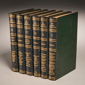 The London Shakespeare, (6) vols., leather