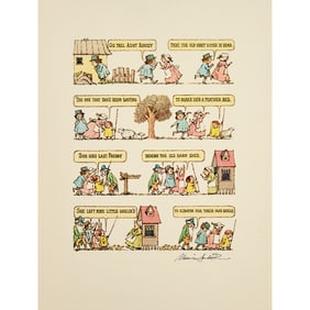 Maurice Sendak, signed Lullabies print