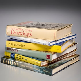 Art and Artists, (6) books and catalogues