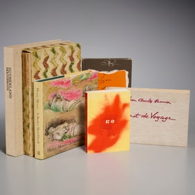 (6) Facsimile artist sketchbooks, incl. H. Moore