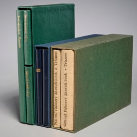 (3) Sketchbooks: Constable, Delacroix, Palmer