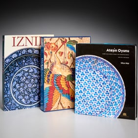 Turkish Ottoman pottery & porcelain, (3) vols.