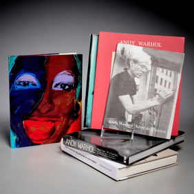 Andy Warhol, (6) books & catalogues