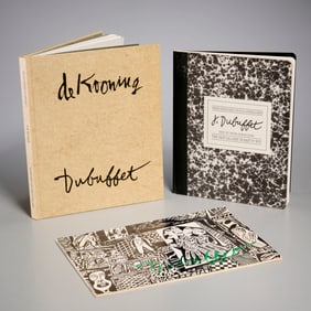 Jean Dubuffet, (3) exhibition catalogues