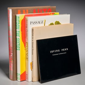 Avedon and Penn, (5) vols., some signed