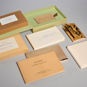 Pablo Picasso, (3) facsimile sketchbooks