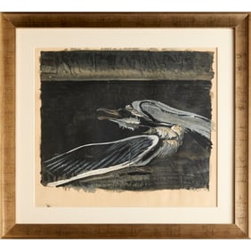 Morris Cole Graves, silkscreen on paper, 1947