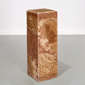 Alberto Pinto sourced hardstone display pedestal
