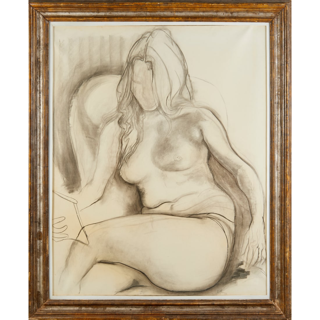 Renato Guttuso, large tempera on paper, 1967 (1 of 7)