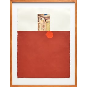 James Brown, mixed media, 1995