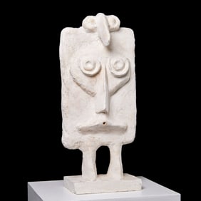 Max Ernst (attrib), plaster sculpture
