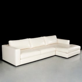 Jeffrey Bennett, DWR leather sectional