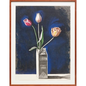 Paul Wonner, lithograph on paper