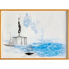 Kerstin Kartscher, mixed media on paper, 2005