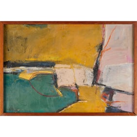 Richard Diebenkorn (attrib.), oil on canvas