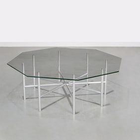 John Vesey, V-59 aluminum coffee table