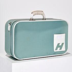 Hermes, blue UL53 suitcase, 2009