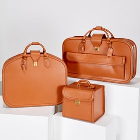 Schedoni, (3) piece luggage set for Ferrari